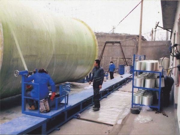 Fiberglass mechanical pipeline